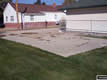 concrete pad